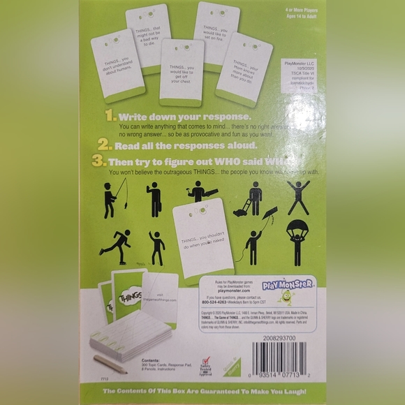 The Game Of THINGS Family Activity Card Game Box Set - Picture 3 of 5